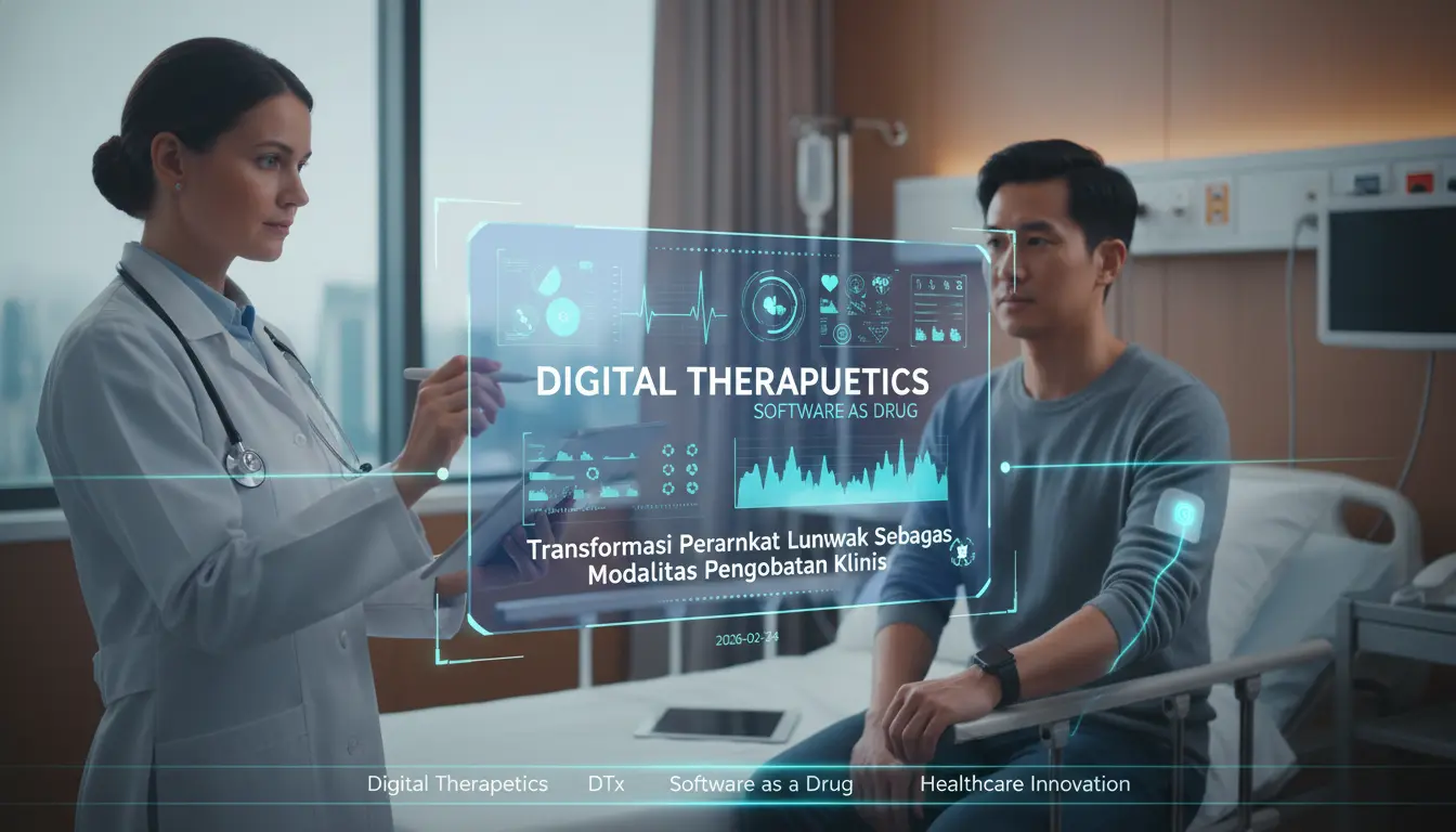 Digital Therapeutics: Transformasi Perangkat Lunak Sebagai Modalitas Pengobatan Klinis